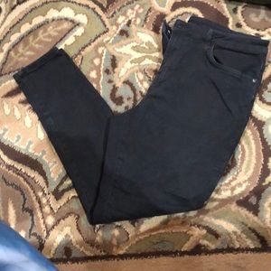 Black super stretch jeggings